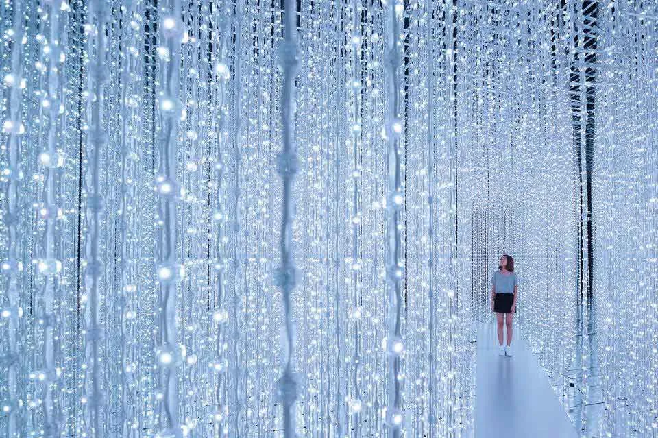 ArtScience Museum Future World exhibit crystal universe
